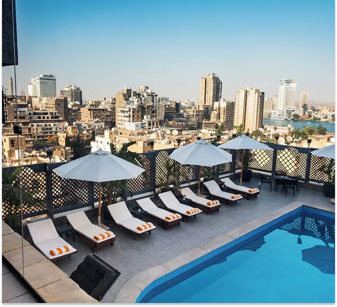 Hotel Marwa palace Hotel Cairo, Ägypten, Kairo. Großes 2
